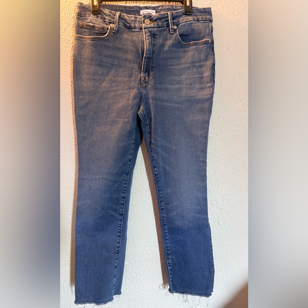 Good American Women's Skinny Jeans in Blue size 10/30